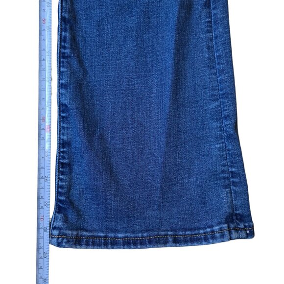 American Eagle Jeans Womens 00 Short Blue Kick Boot Cut Next Level Stretch Denim - Picture 5 of 16